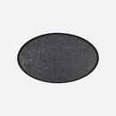 House Doctor - Tarjoilulautanen, HDPion, musta/ruskea (soikea reunoilla)