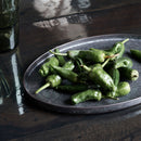 House Doctor - Tarjoilulautanen, HDPion, musta/ruskea (soikea reunoilla)