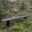 Hiilletty puu penkki KELO - Nordic Terrace Lifestyle (160 tai 200cm)
