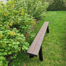 Hiilletty puu penkki KELO - Nordic Terrace Lifestyle (160 tai 200cm)