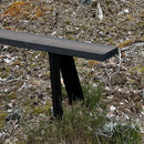 Hiilletty puu penkki KELO - Nordic Terrace Lifestyle (160 tai 200cm)