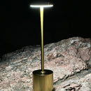 UUTTA! Seled - Ladattava pöytälamppu messinki/kulta – tunnelmaa ilman johtoa ja kevyt ottaa mukaan vaikka piknik-retkelle / veneilemään / karavaanarille / mökille