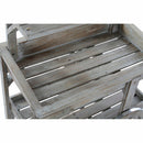 Puutarhakärry yrteille 87 x 14 x 109 cm 87 x 41 x 109 cm Vaaleanruskea