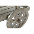 Puutarhakärry yrteille 87 x 14 x 109 cm 87 x 41 x 109 cm Vaaleanruskea