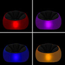 Ilmatäytteinen Nojatuoli Monivärisellä LED-valolla ja Kaukosäätimellä