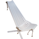EcoFurn® Ekotuoli Mänty Valkoinen
