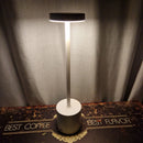 UUTTA! Seled - Ladattava  pöytälamppu valkoinen – tunnelmaa ilman johtoa ja kevyt ottaa mukaan vaikka piknik-retkelle / veneilemään / karavaanarille / mökille