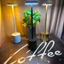 UUTTA! Seled - Ladattava pöytälamppu musta – tunnelmaa ilman johtoa ja kevyt ottaa mukaan vaikka piknik-retkelle / veneilemään / karavaanarille / mökille