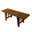 EcoFurn® Ekopenkki 120 Saarni ruskea öljytty