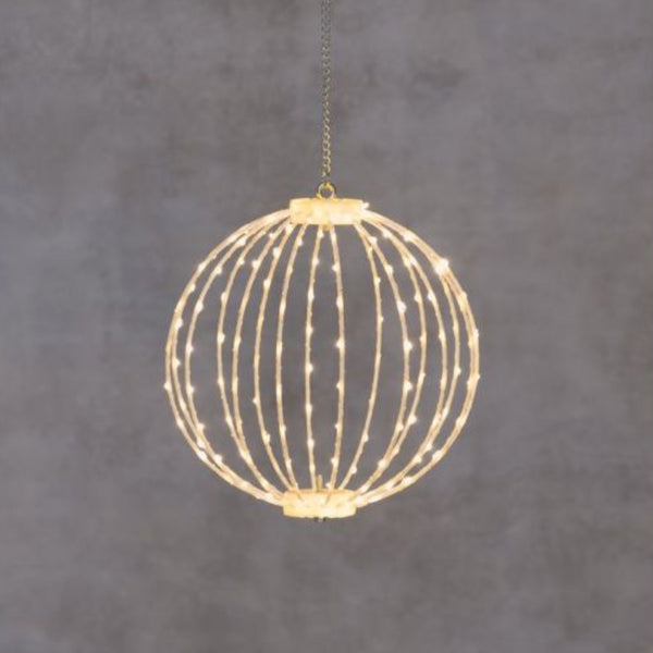 Finnlumor LED-valopallo 30 cm 160 LED