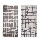 Hamam pyyhe musta kaksivärinen 90 x 175cm (300g) - TERASSILLE