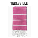 Hamam fuksia 90 x 175cm (250g) - TERASSILLE