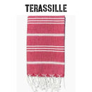 Hamam punainen 90 x 175cm (250g) - TERASSILLE