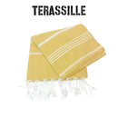 Hamam sinappi 90 x 175cm (250g) - TERASSILLE