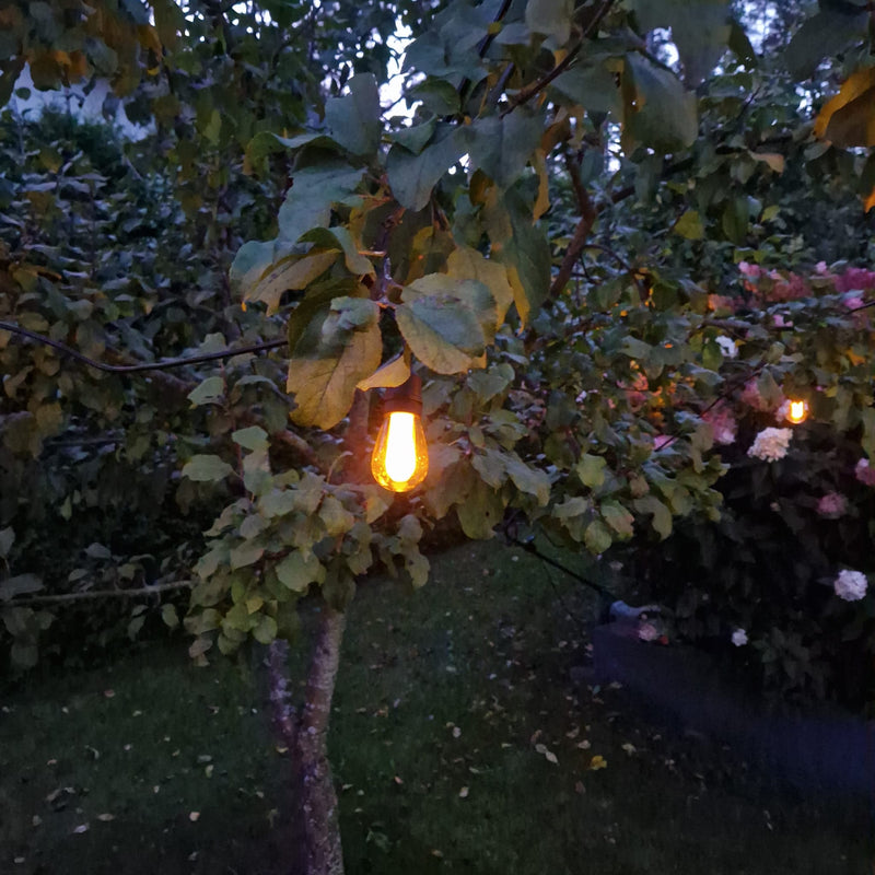 UUTUUS! SELED LIEKKI ULKOVALOSARJA AURINKOKENNOLLA/ PISTOKKEELLA/ USB ULKOKÄYTTÖÖN 15m