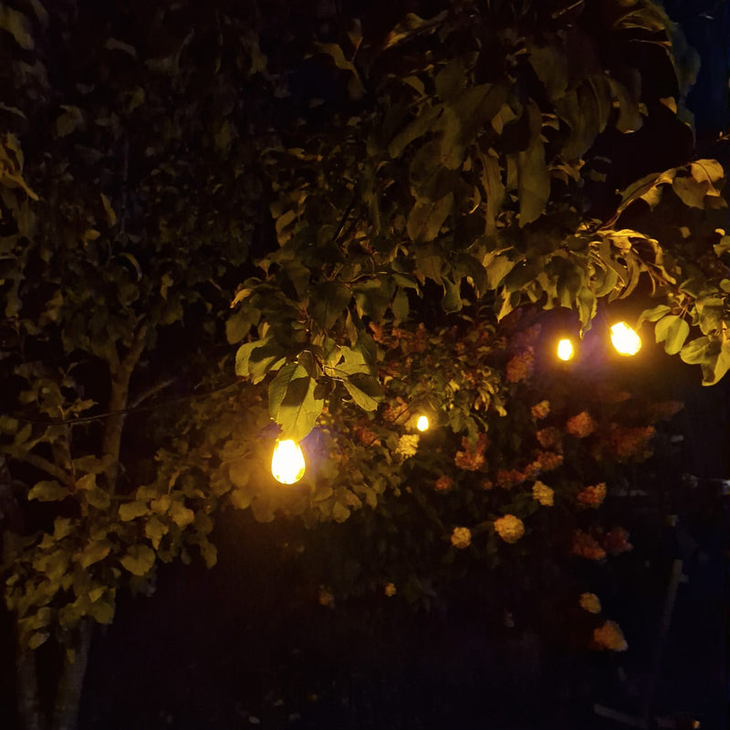 UUTUUS! SELED LIEKKI ULKOVALOSARJA AURINKOKENNOLLA/ PISTOKKEELLA/ USB ULKOKÄYTTÖÖN 15m