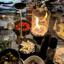 Seled pöytätuli / bioetanolitakka, suorakaide 35x18x15 cm