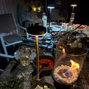 Seled pöytätuli / bioetanolitakka, suorakaide 35x18x15 cm