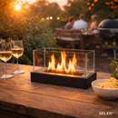 SELED™  pöytätuli / bioetanolitakka, suorakaide 35x18x15 cm