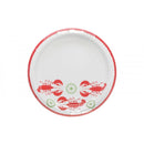 Kertakäyttölautanen rapu 10 kpl 26 cm