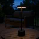 UUTTA! Seled - Ladattava pöytälamppu musta – tunnelmaa ilman johtoa ja kevyt ottaa mukaan vaikka piknik-retkelle / veneilemään / karavaanarille / mökille