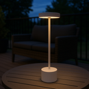 UUTTA! Seled - Ladattava  pöytälamppu valkoinen – tunnelmaa ilman johtoa ja kevyt ottaa mukaan vaikka piknik-retkelle / veneilemään / karavaanarille / mökille