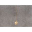 Finnlumor Lasipallo 15 LED hamppuköysi