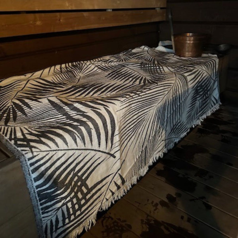 UUTTA! Como Piknik-viltti / torkkupeitto / jättipyyhe sininen - TERASSILLE 140x180cm