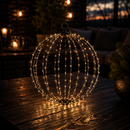 SELED LED-valopallo 30 cm (Musta)