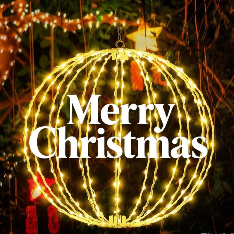 Seled LED-valopallo 50 cm 240 LED valkoinen (toimitus joulukuun alku)