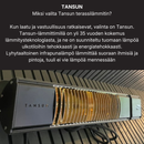 Tansun Bahama Ultra 2,0 kW kaukosäätimellä