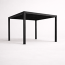 Terassille Pergola musta 3m x 3m kaksi seinäväliä rimotettu - kotimainen hiilletty puu  Toimitusaika noin 2-3 viikkoa tai sopimuksen mukaan. (hintaan lisätään rahti)