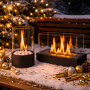 Seled pöytätuli / bioetanolitakka, suorakaide 35x18x15 cm