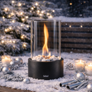 Seled pöytätuli / bioetanolitakka pyöreä - tunnelmaa ilman savua