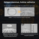 SELED LED-valopallo 50 cm (Valkoinen)