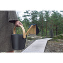 Rento -Saunasanko alumiini musta