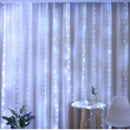 Seled LED-valoverho - tunnelmavaloa terassille tai sisätiloihin 2 x 3m