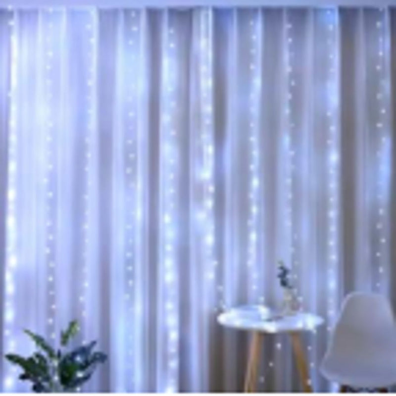 Seled LED-valoverho - tunnelmavaloa terassille tai sisätiloihin 2 x 3m