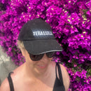 Terassilippis suojaa ja säväyttää - tosi grillaajan lippis - musta