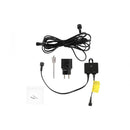 Finnlumor Terassivalot vaihdettava valkoinen sävy 6 osainen