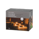 Finnlumor Terassivalot vaihdettava valkoinen sävy 6 osainen