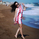 Hamam pyyhe pink&denim 90 x 175cm (320g) - TERASSILLE