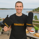 Grillimestarinsetti –Essu, patalappu ja patakinnas (teksti oranssilla)