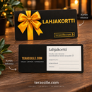 Lahjakortti on helppo lahjaidea miehelle