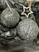 SPA JOULULAHJAPAKKAUS - 2 kpl peflettiä + sisustuskynttilä ja ruususaippua - Jadeco