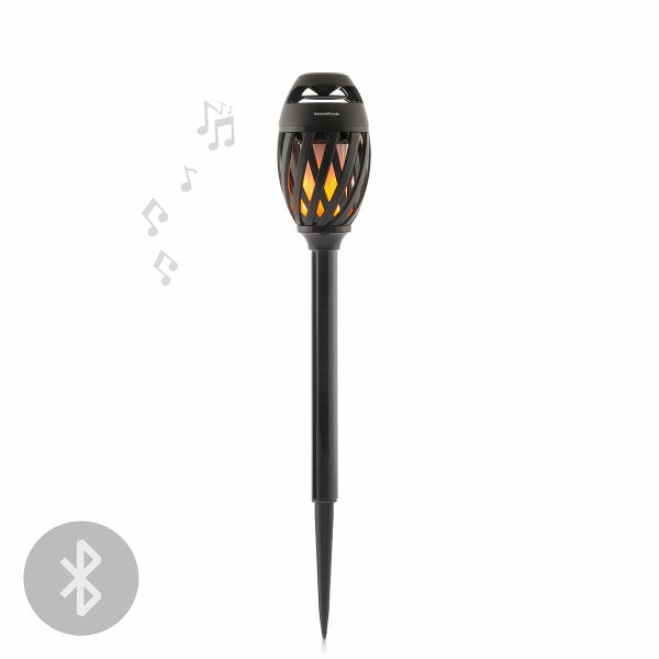 Langaton kaiutin LED-liekkiefektillä