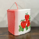 Jadeco Living - sisustuskynttilä mansikka sydän malli 8 cm