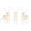 Finnlumor Valokoriste Porot 3 kpl