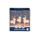 Finnlumor Valokoriste Porot 3 kpl