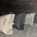 Jadeco Living - Saunatyyny beige pitsillä 25 x 40 cm